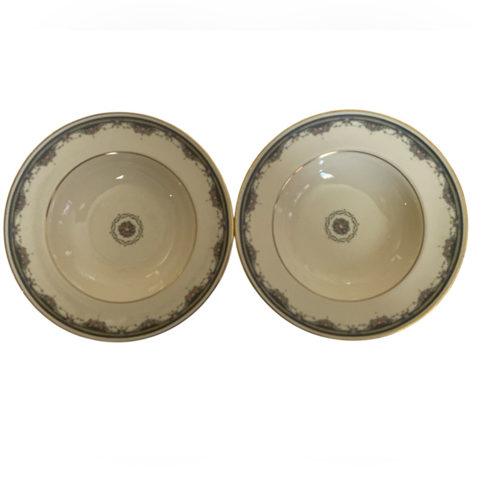 Vintage Albany by ROYAL DOULTON rim soup bowl (2)